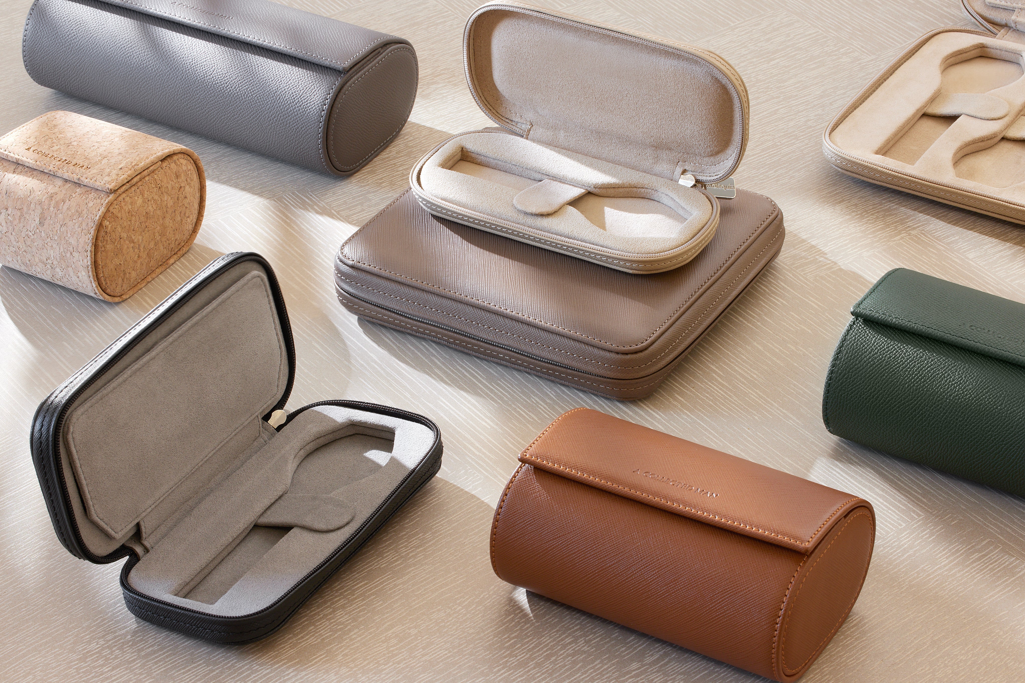 Two-watch leather accessories Buy two-watch accessories at ACM