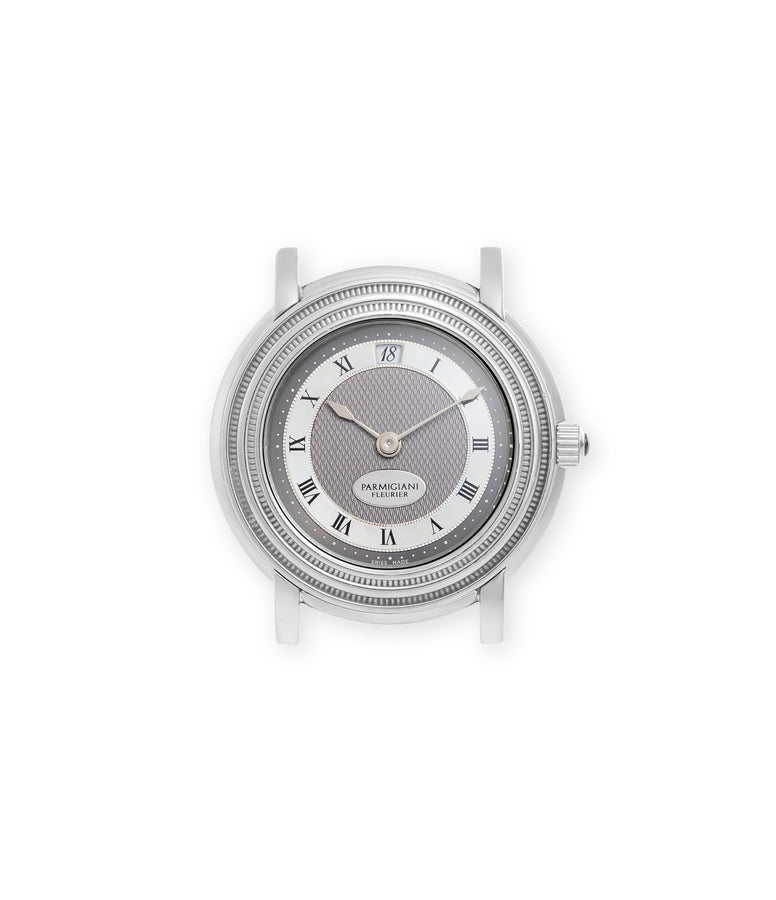 buy Parmigiani Fleurier Toric Memory Time  White Gold preowned watch at A Collected Man London