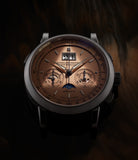 buy A. Lange & Söhne Datograph Perpetual Tourbillon 740.056FE White Gold preowned watch at A Collected Man London