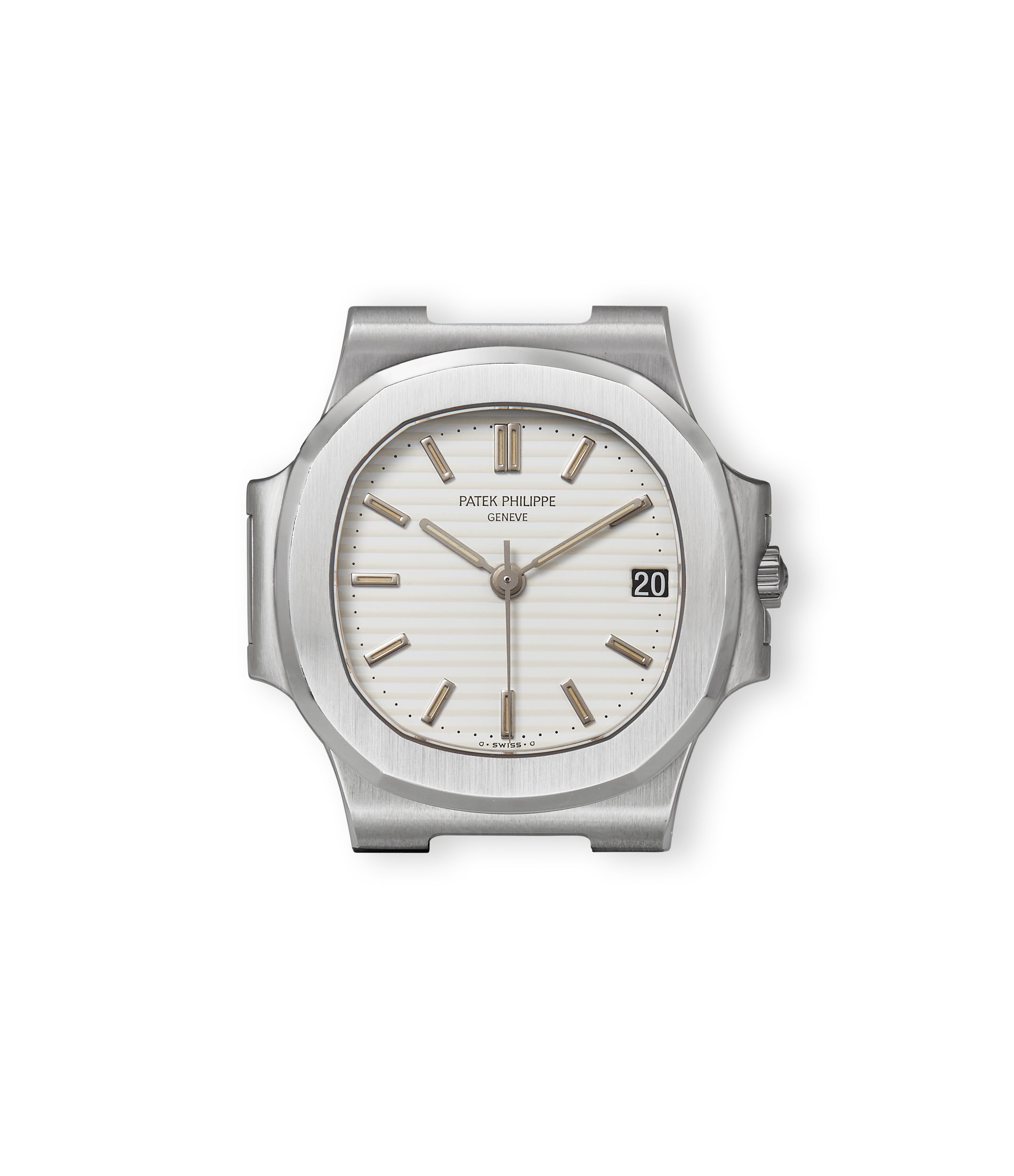 Nautilus white dial outlet