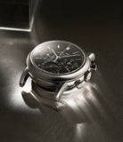 preowned Patek Philippe Perpetual Calendar Chronograph 3970EP-027 Platinum preowned watch at A Collected Man London