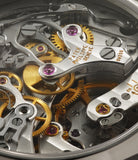 caseback Patek Philippe Perpetual Calendar Chronograph 3970EP-027 Platinum preowned watch at A Collected Man London