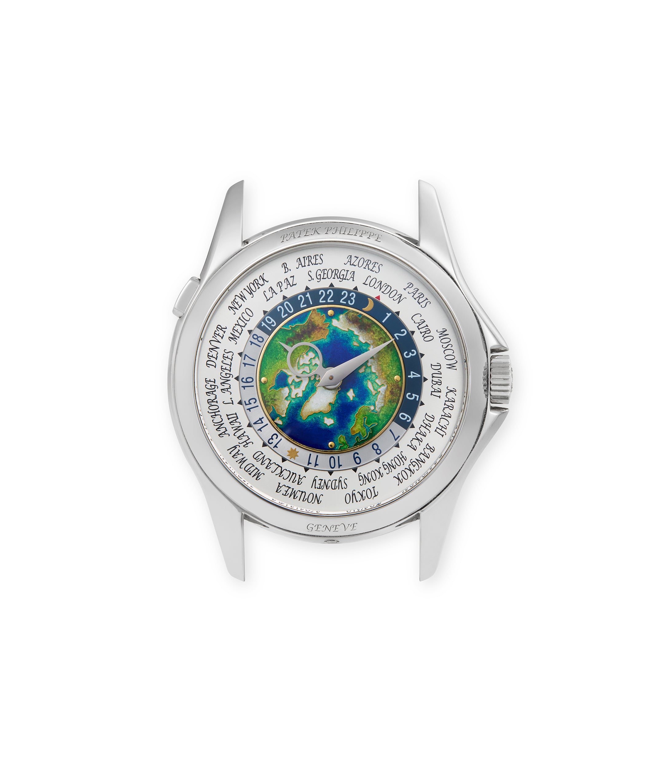 Patek Philippe World Time Cloisonne Patek Philippe pre owned watch A COLLECTED MAN