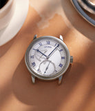 pre-owned Roger W. Smith Series 2 stainless steel unique piece rare watch British independent watchmaker for sale at A Collected Man London