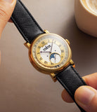 Yellow Gold Roger W. Smith Series 4   preowned watch at A Collected Man London