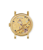 caseback Roger W. Smith Series 4  Yellow Gold preowned watch at A Collected Man London
