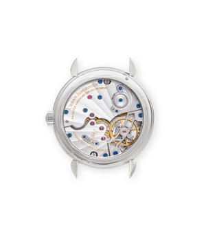caseback Urban Jürgensen 1140C 1140 PT C0 01 RM CSU Platinum preowned watch at A Collected Man London