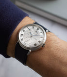 on the wrist Urban Jürgensen 1140C 1140 PT C0 01 RM CSU Platinum preowned watch at A Collected Man London