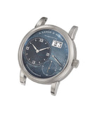 A.Lange & Söhne | Lange 1 “Soirée” Dubail 110.049 | White Gold | A Collected Man | Available worldwide | Watch face