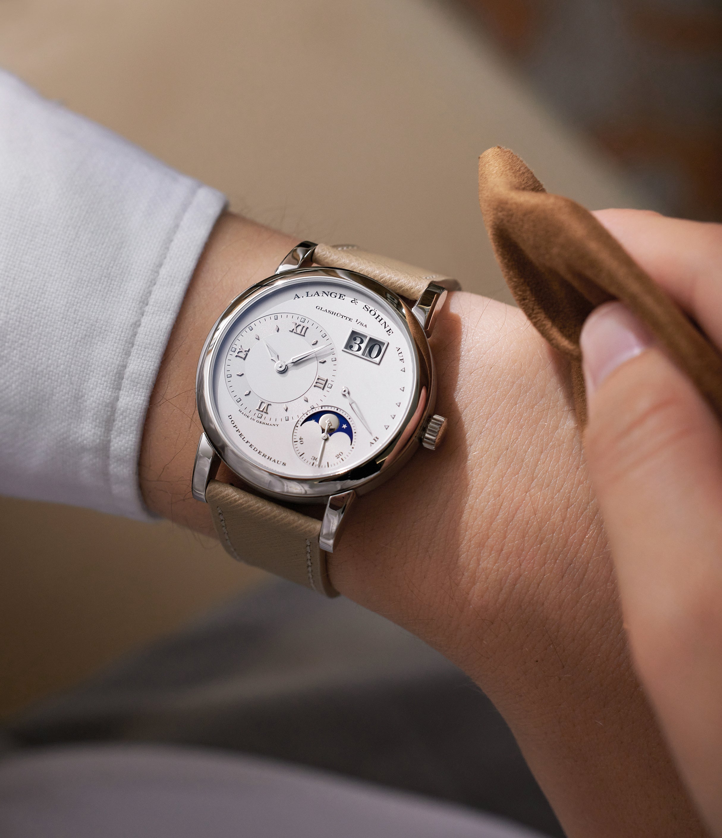 Moon Phase A Lange And Son Lange Moonphase Platinum Buy Rare Lange