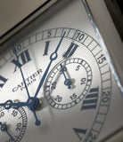 Cartier Collection Privée Cartier Paris Monopoussoir Ref. 2846 - Limited Edition of 100 pieces | Dial | White Gold | Available Worldwide At A Collected Man