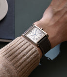 Cartier Collection Privée Cartier Paris Monopoussoir Ref. 2846 - Limited Edition of 100 pieces | Dial | On-Wrist | White Gold | Available Worldwide At A Collected Man