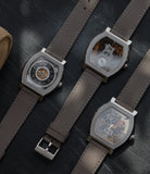 Buy saffiano quality watch strap in polished taupe taupe from A Collected Man London, in short or regular lengths. We are proud to offer these hand-crafted watch straps, thoughtfully made in Europe, to suit your watch. Available to order online for worldwide delivery.