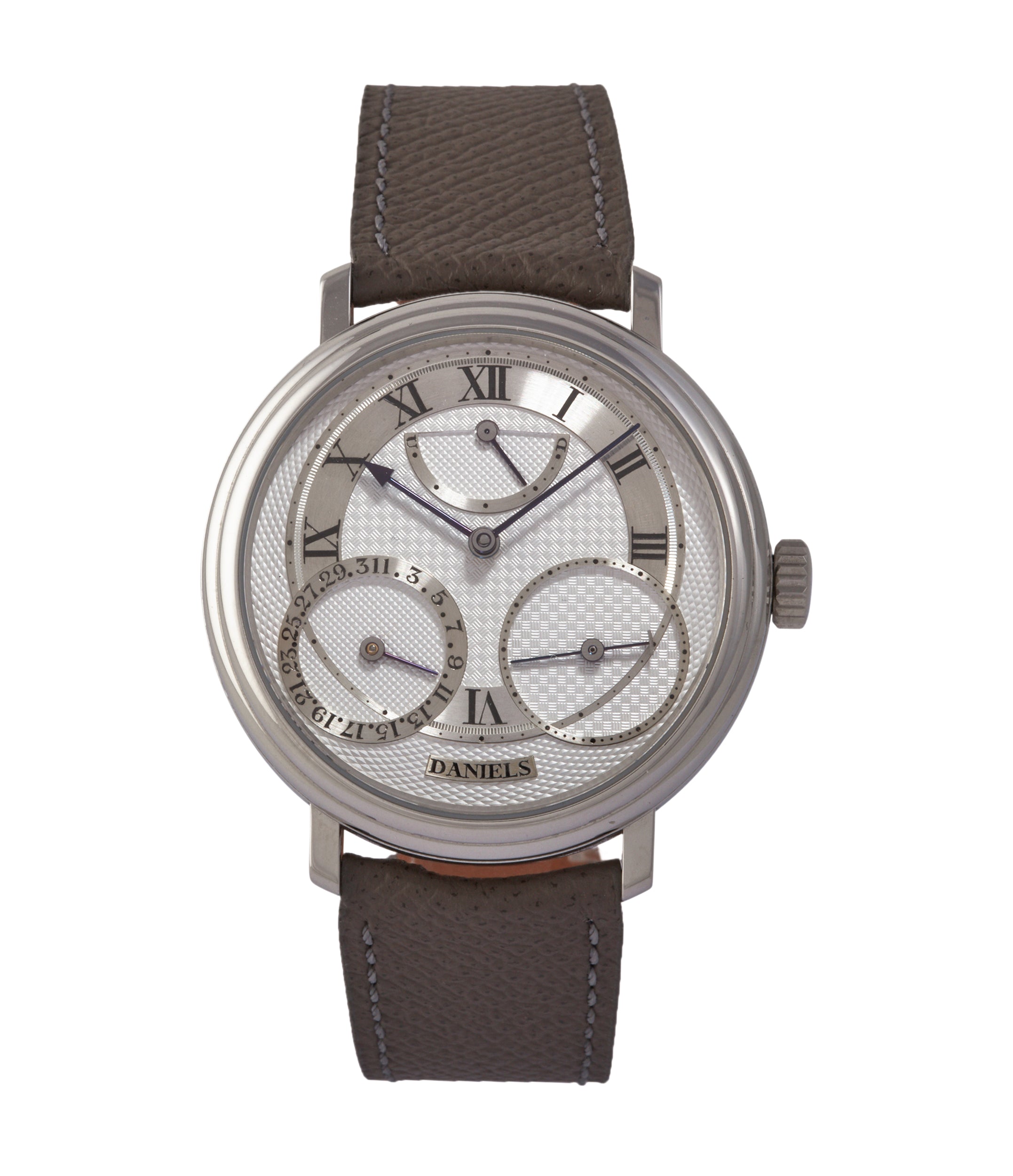 George Daniels platinum 00 Anniversary Buy George Daniels rare watch A COLLECTED MAN