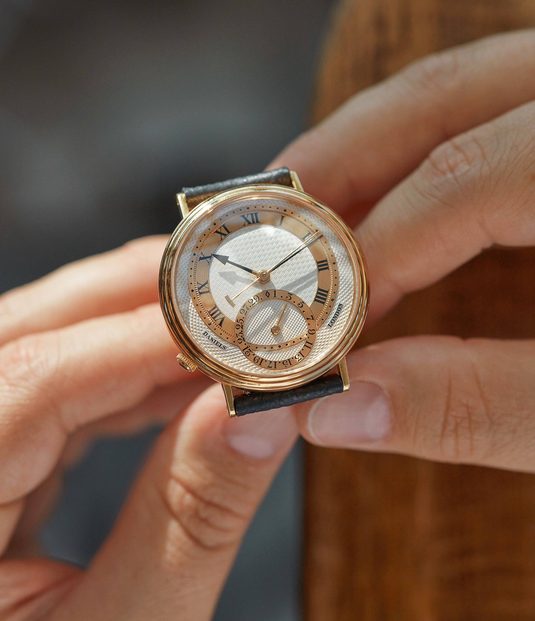 George Daniels Millennium yellow gold watch Buy George Daniels watch A COLLECTED MAN