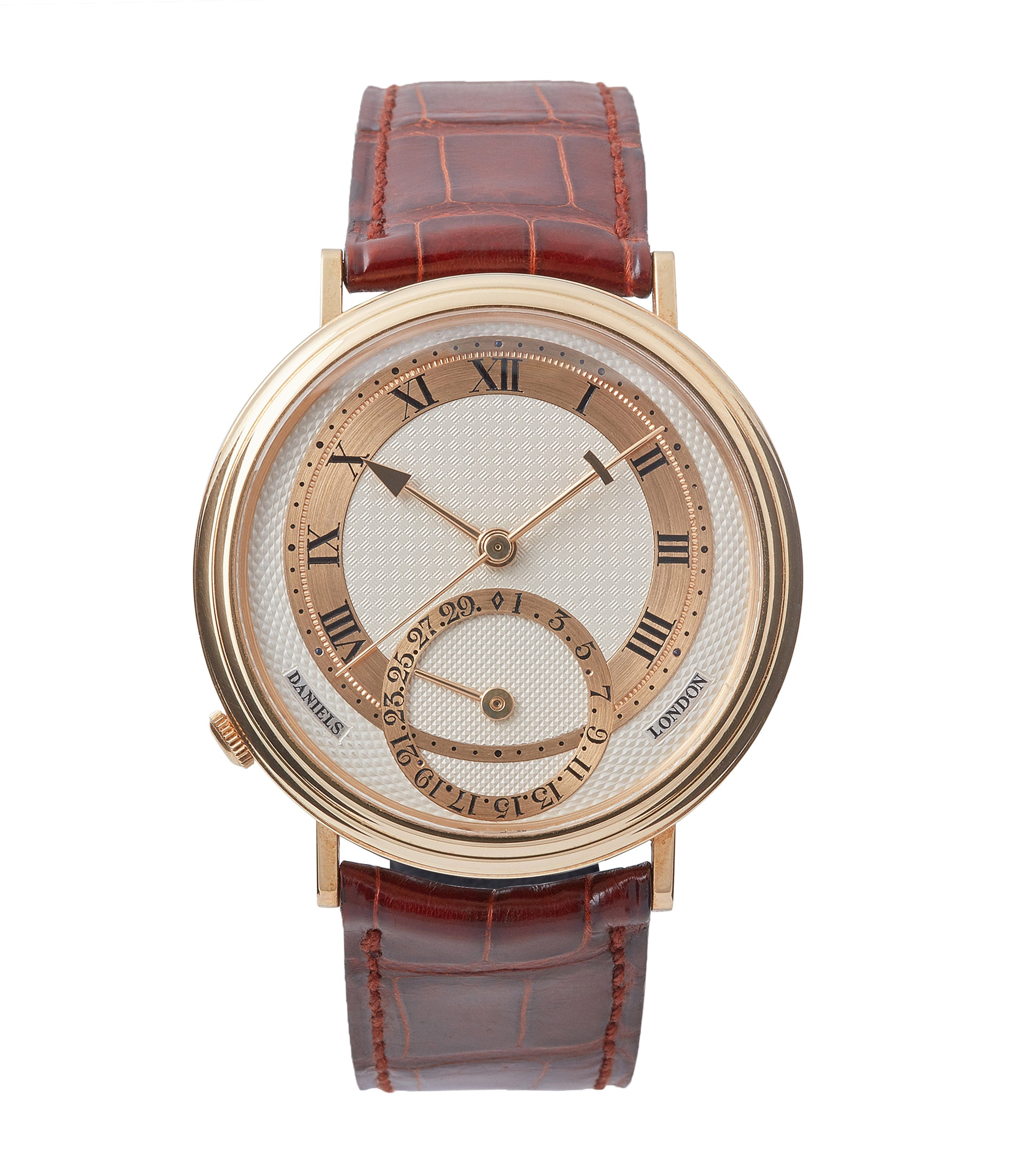 Buy George Daniels Millennium watch George Daniels watch for sale A COLLECTED MAN
