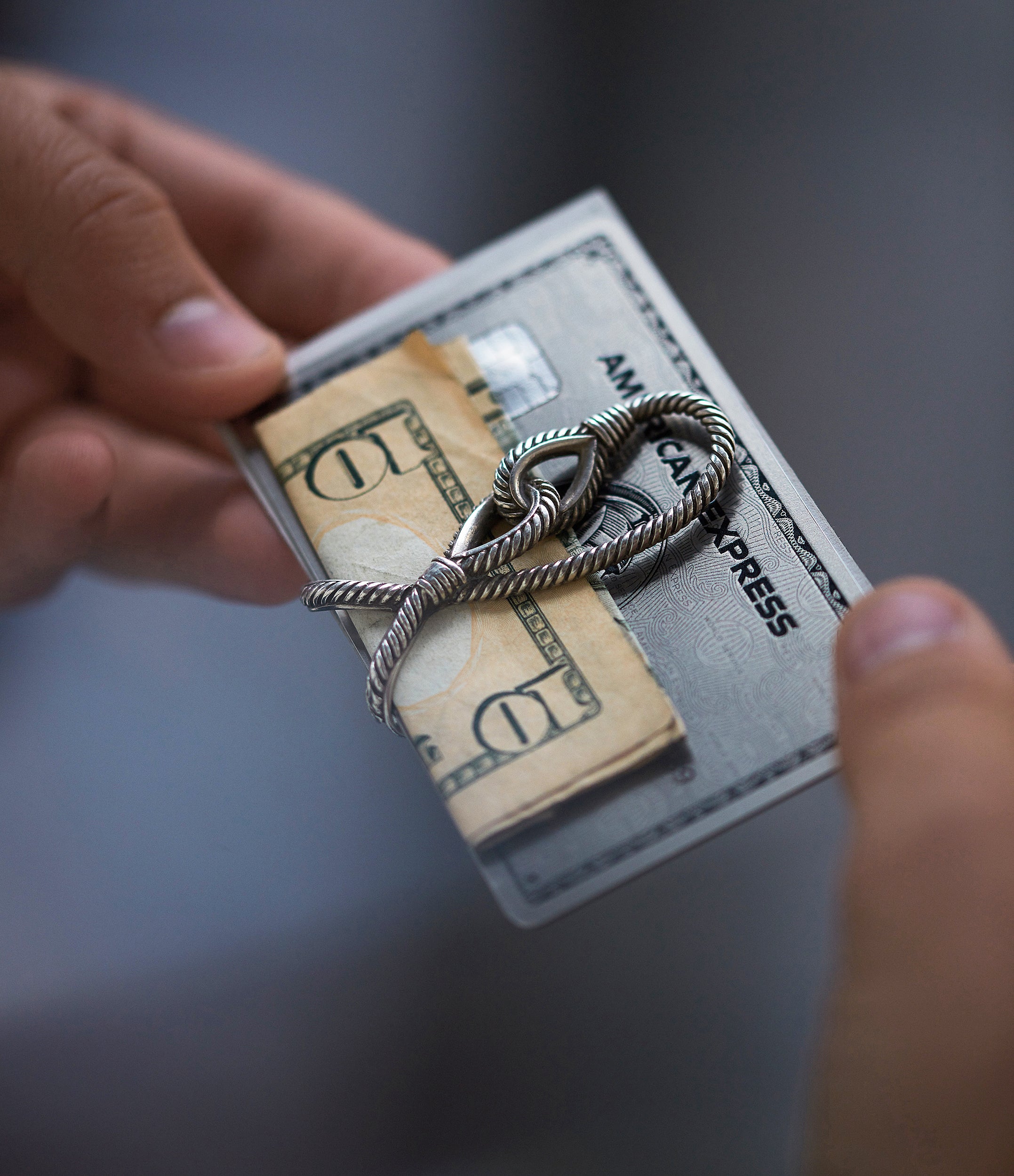 designer money clip