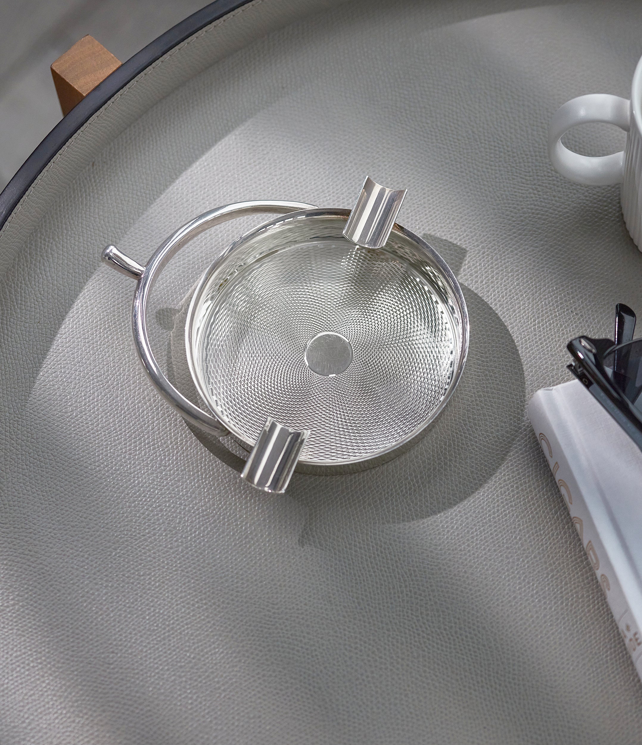 Hermès 'tastévin' silver Ashtray | Buy vintage Hermès ashtray – A