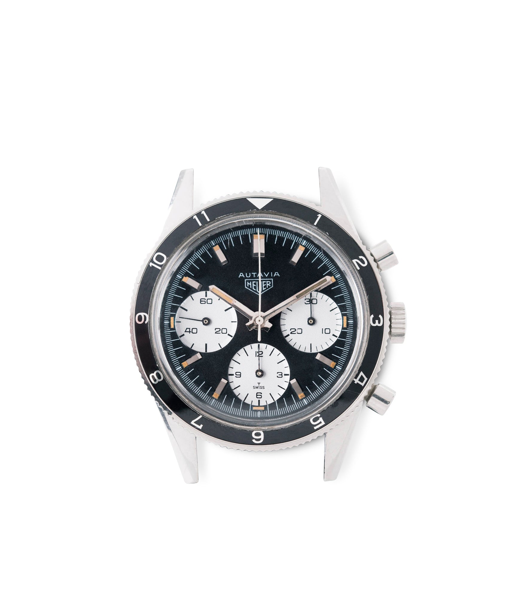 Heuer Autavia Rindt 2446 Mark 3 Steel