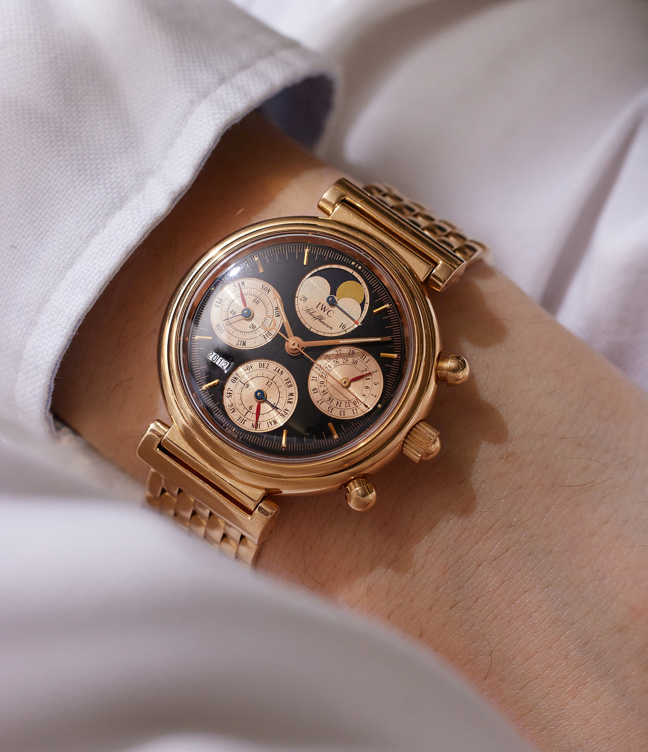 Iwc da vinci rose gold clearance