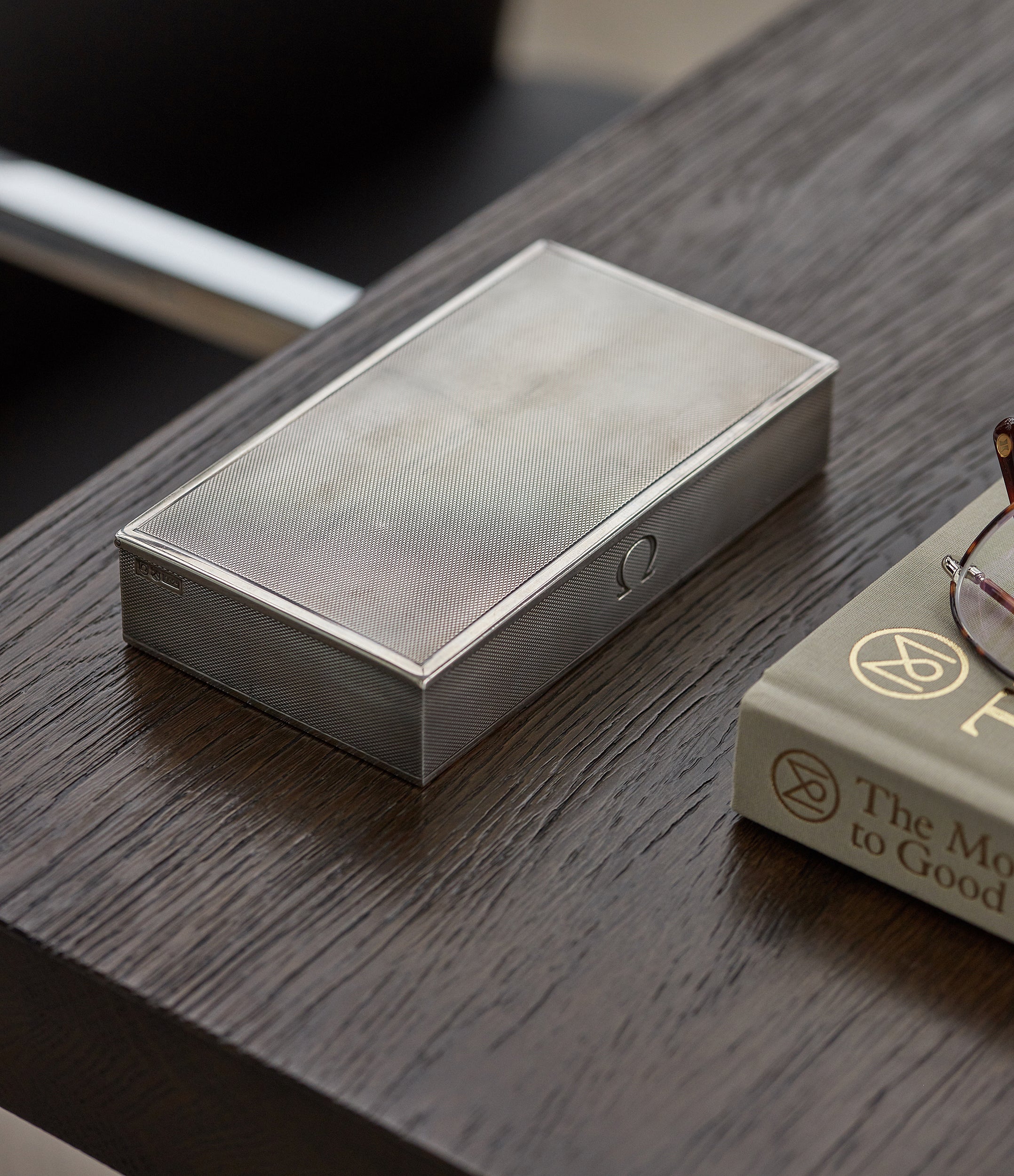 Buy Sterling Silver Omega Casket Box Buy rare Omega objects at