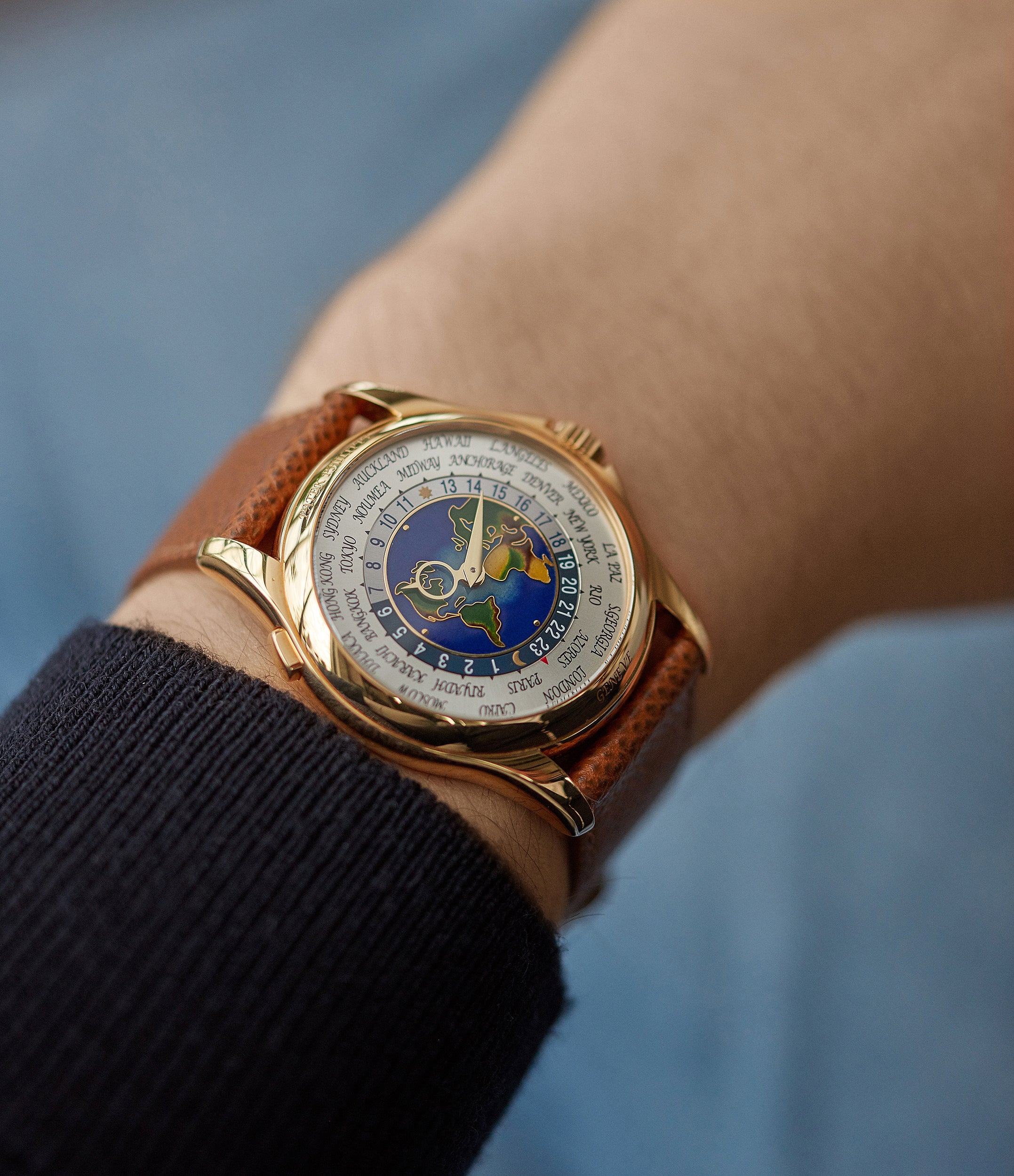 Patek philippe world time discount 5131