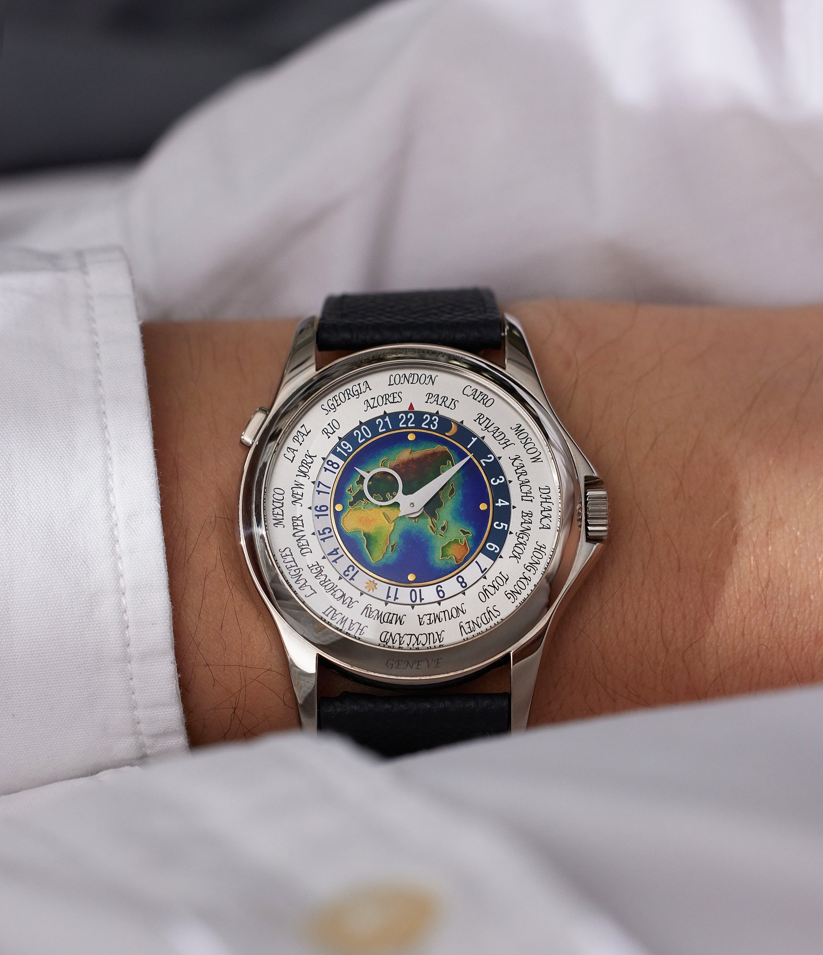 World Time 5131G-010 White Gold Buy rare Patek Philippe