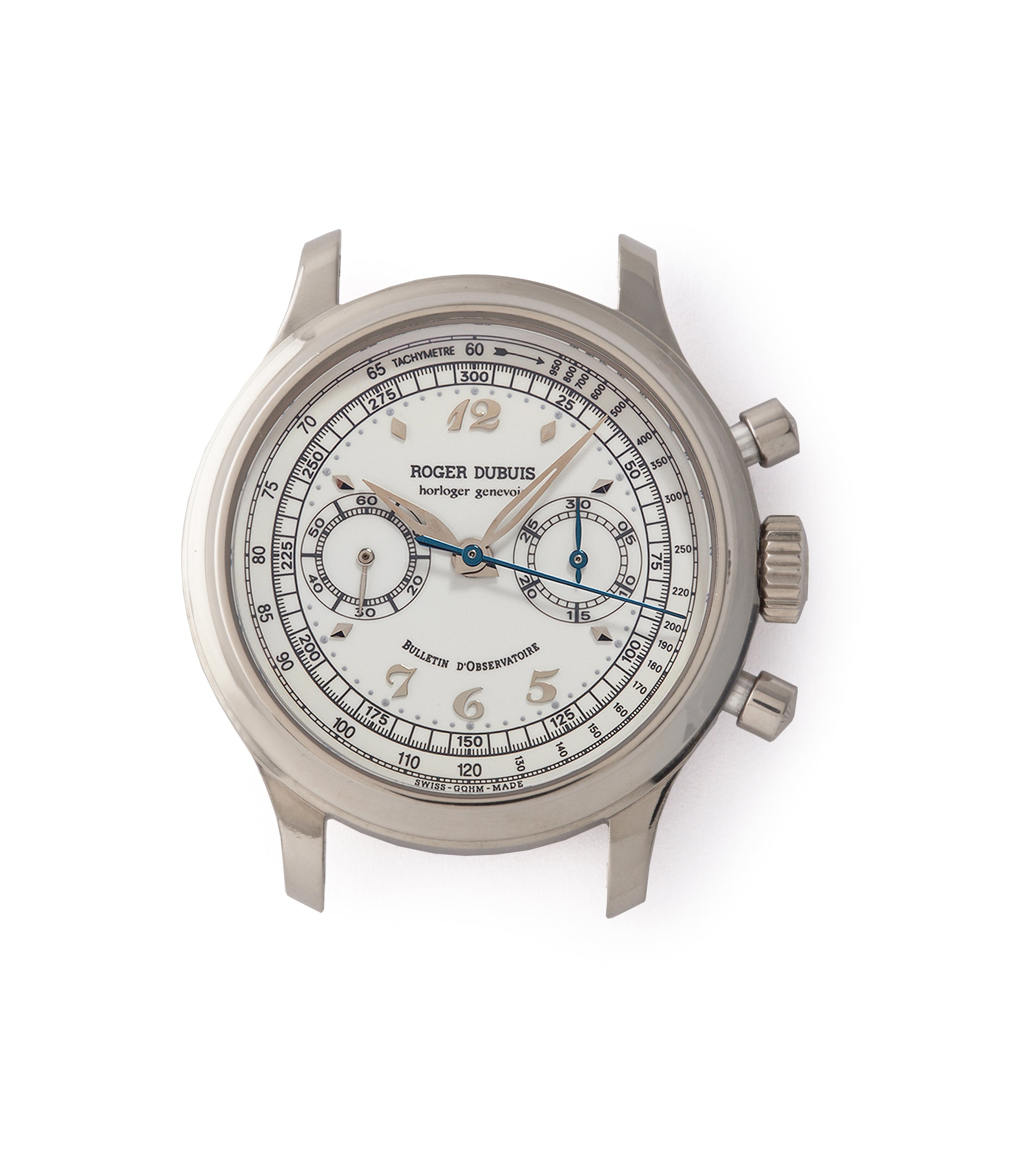 Buy Roger Dubuis Hommage Chronograph H37 in white gold A COLLECTED MAN
