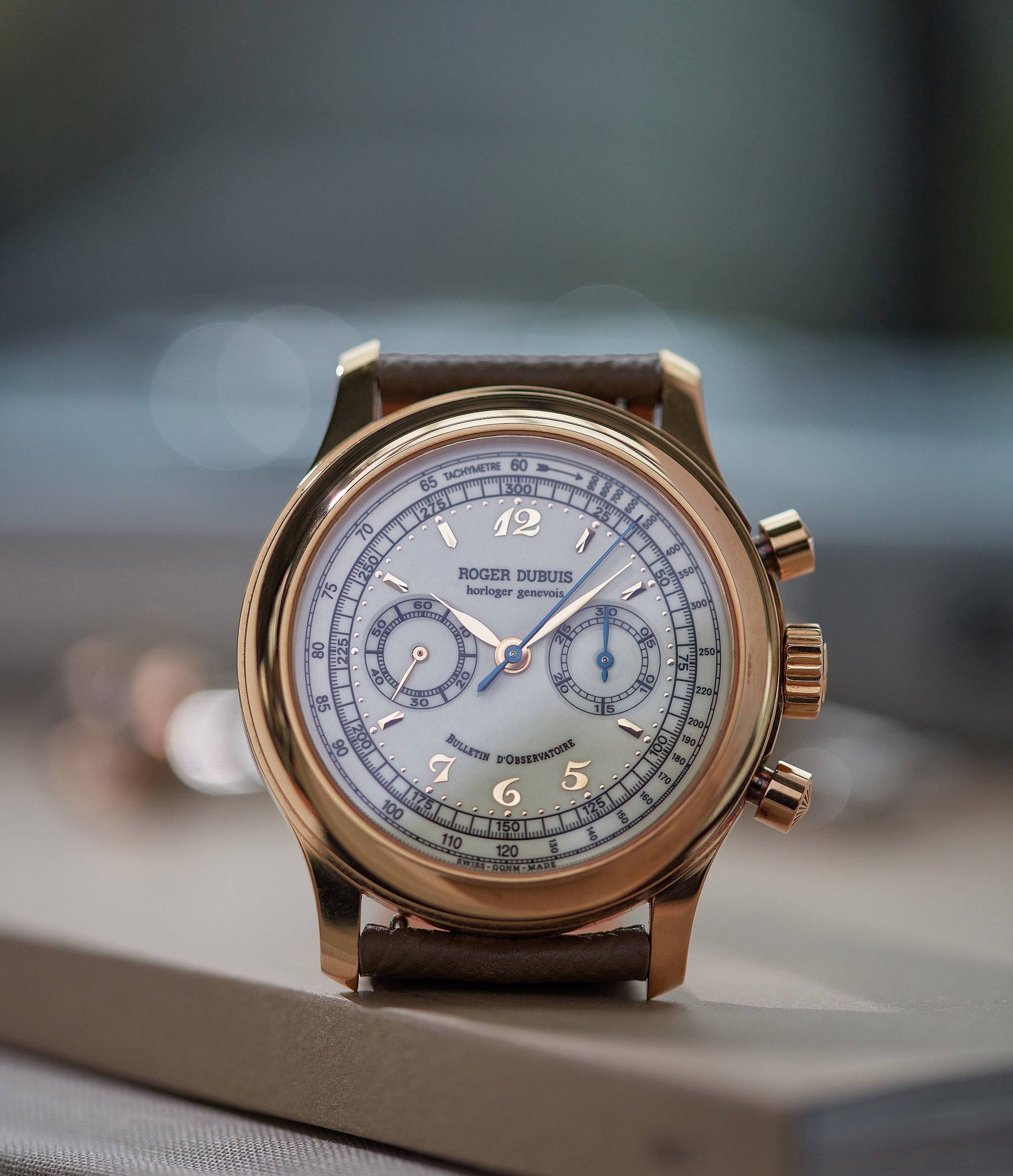 Buy rare Roger Dubuis Hommage Chronograph H40 rose gold A COLLECTED MAN