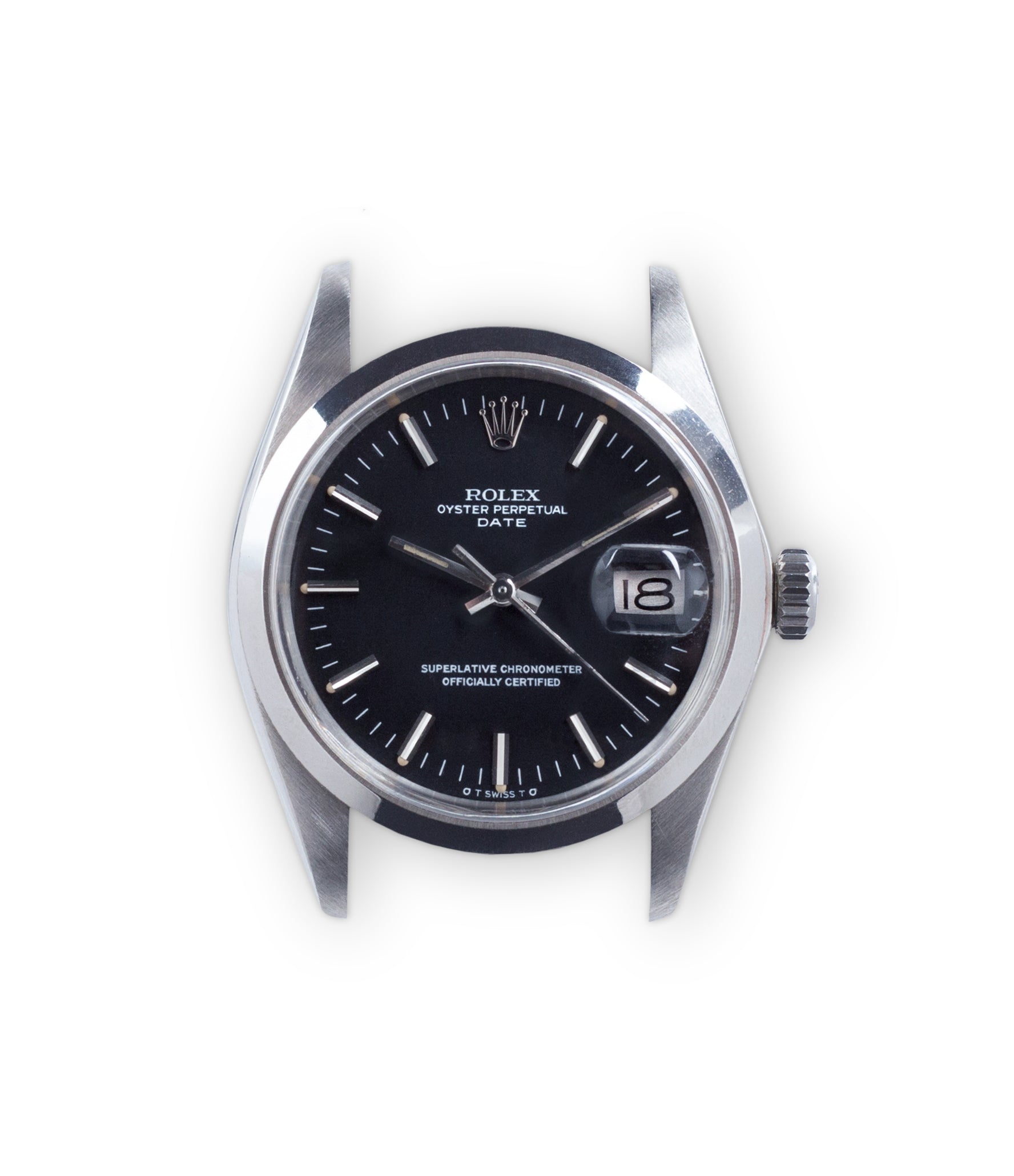 Rolex 1500 black dial top