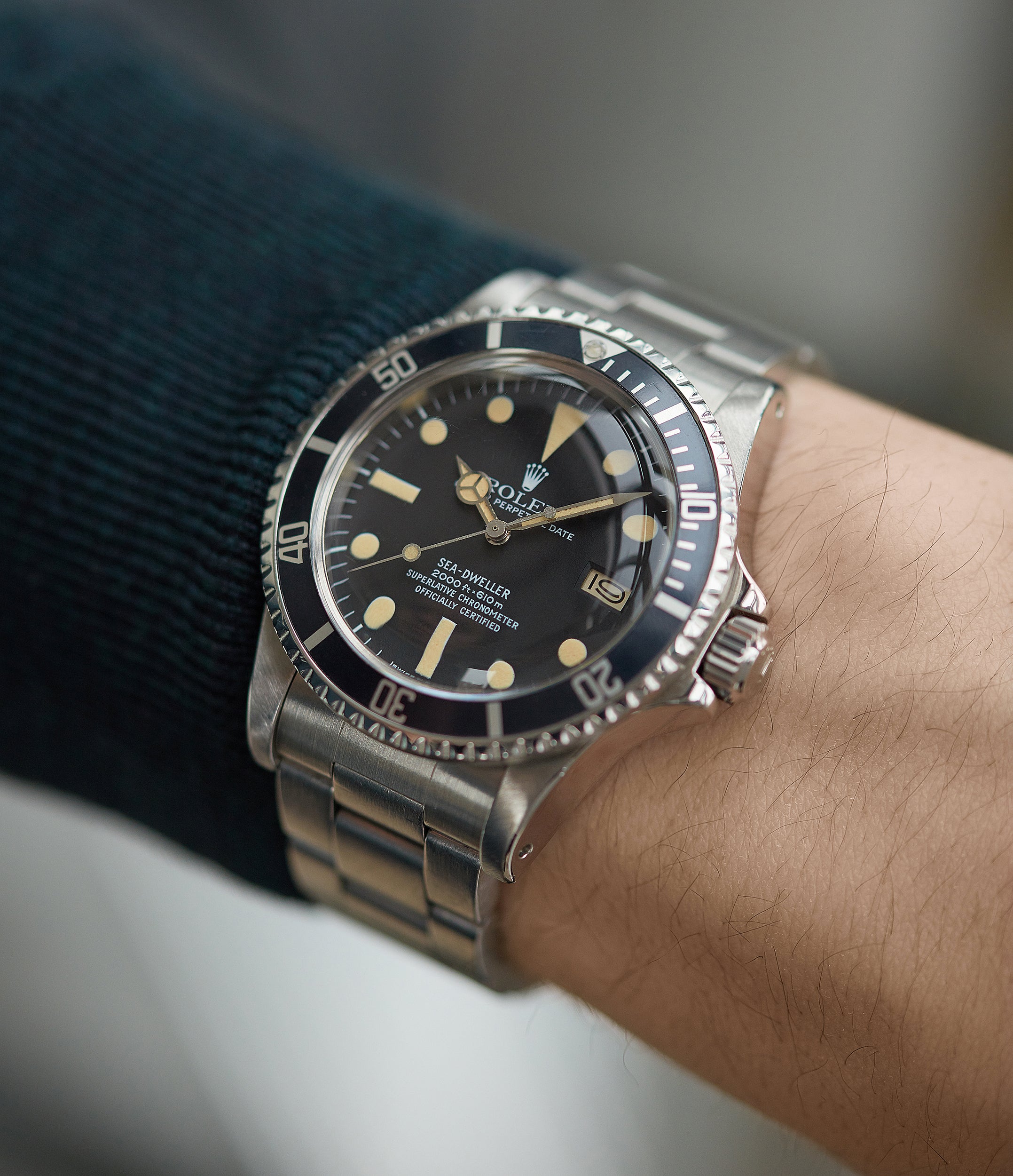 Rolex Sea Dweller Great White 1665 Buy vintage Rolex Sea Dweller watch A COLLECTED MAN