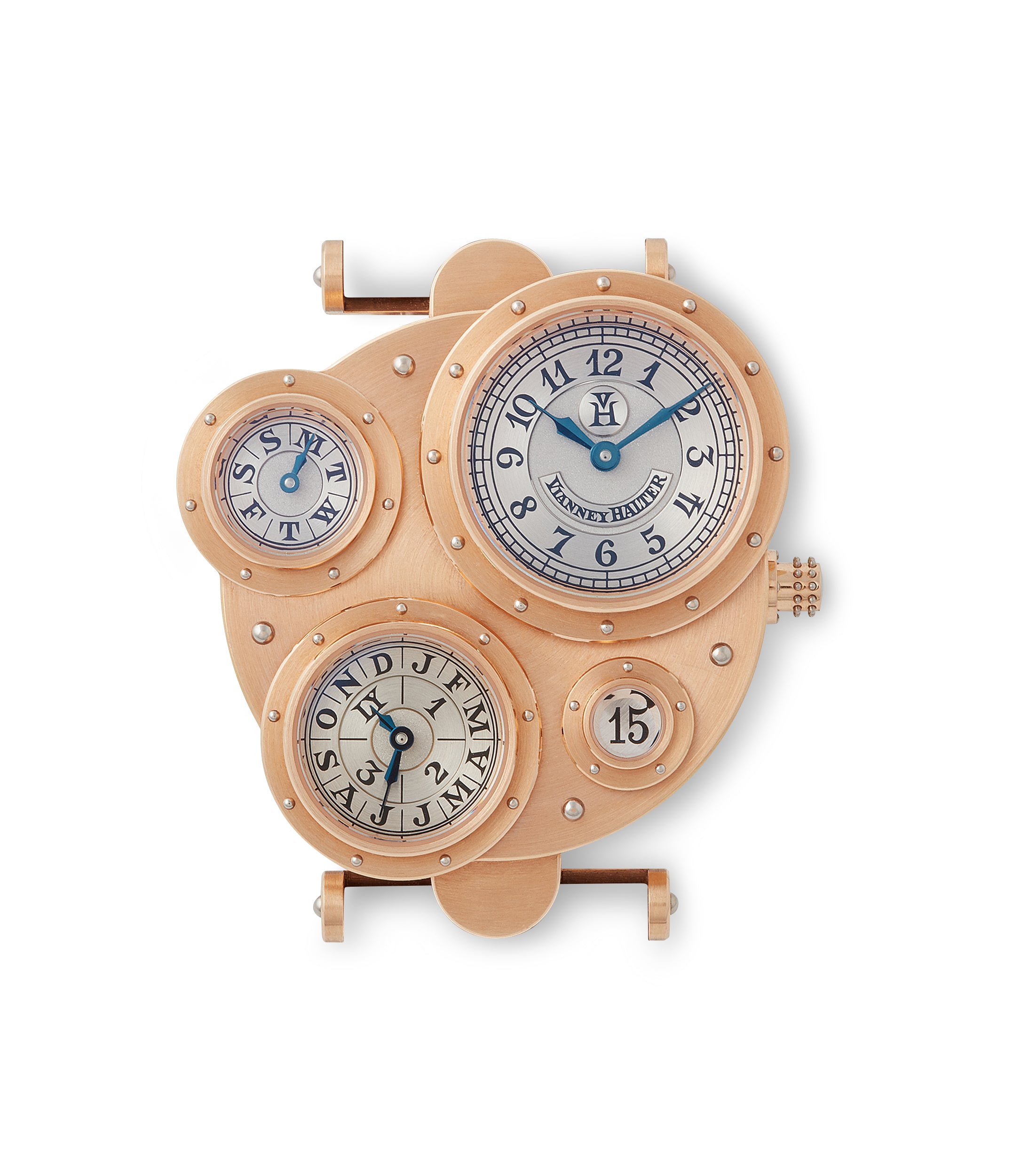 Buy Vianney Halter Antiqua Perpetual Calendar rose gold watch A COLLECTED MAN