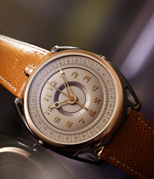 luxury rare pre-owned De Bethune DB28 Maxichrono CS151 Rose Gold preowned watch at A Collected Man London
