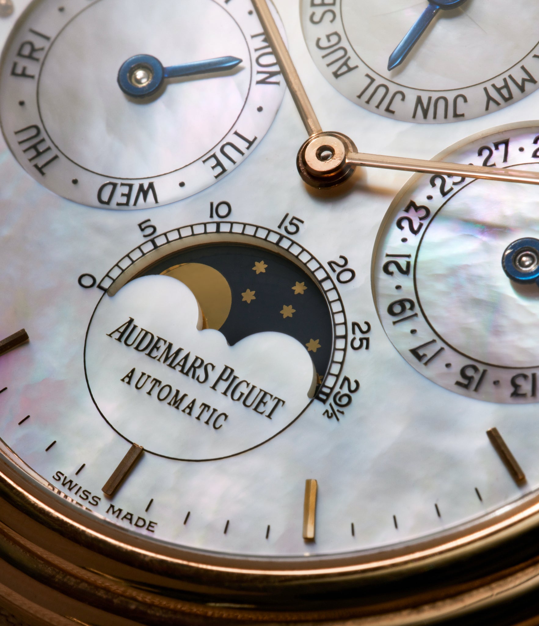 Audemars Piguet Quantième Perpétuel OR2566/002 Rose Gold preowned watch at A Collected Man London
