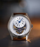 buy Jean Daniel Nicolas Two-Minute Tourbillon R PL Platinum preowned watch at A Collected Man London
