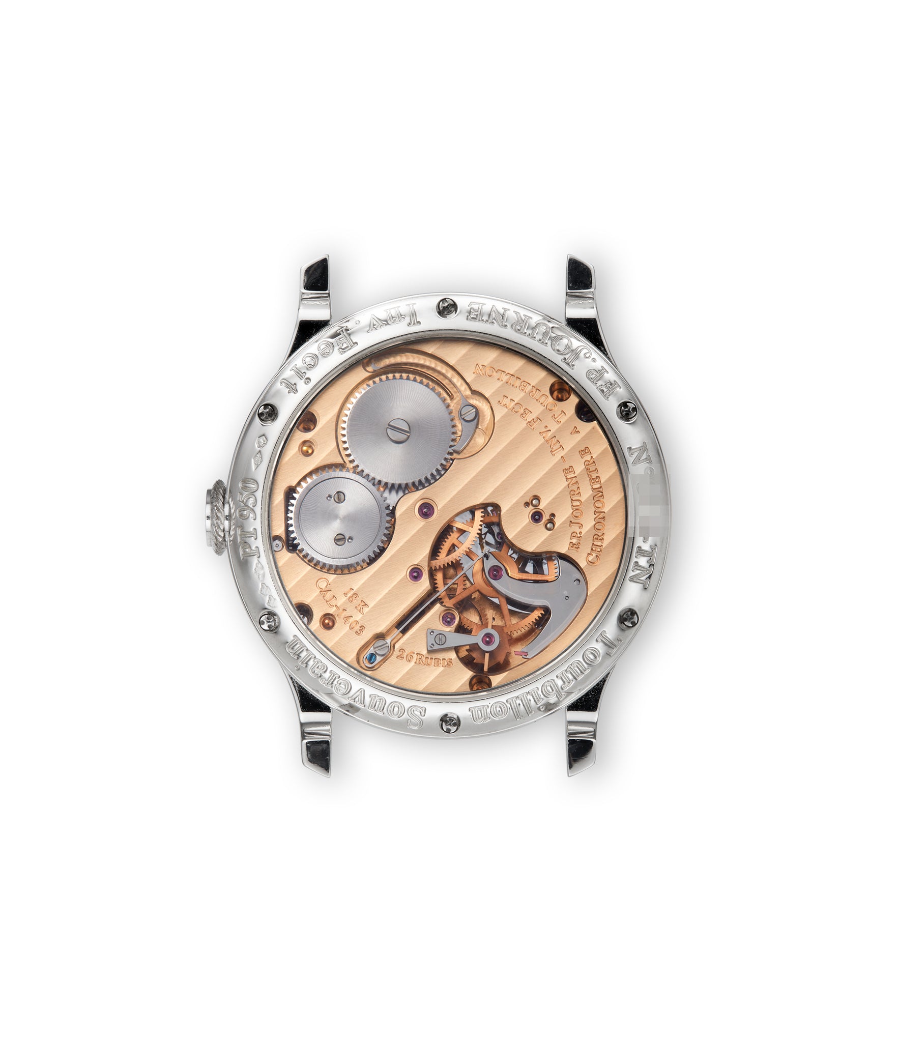 caseback F. P. Journe Tourbillon Souverain  Platinum preowned watch at A Collected Man London Tourbillon Souverain | 38mm | Platinum F._P._Journe_Tourbillon_Souverain__platinum_A_Collected_Man_London_Blurred_01.jpg A Collected Man london