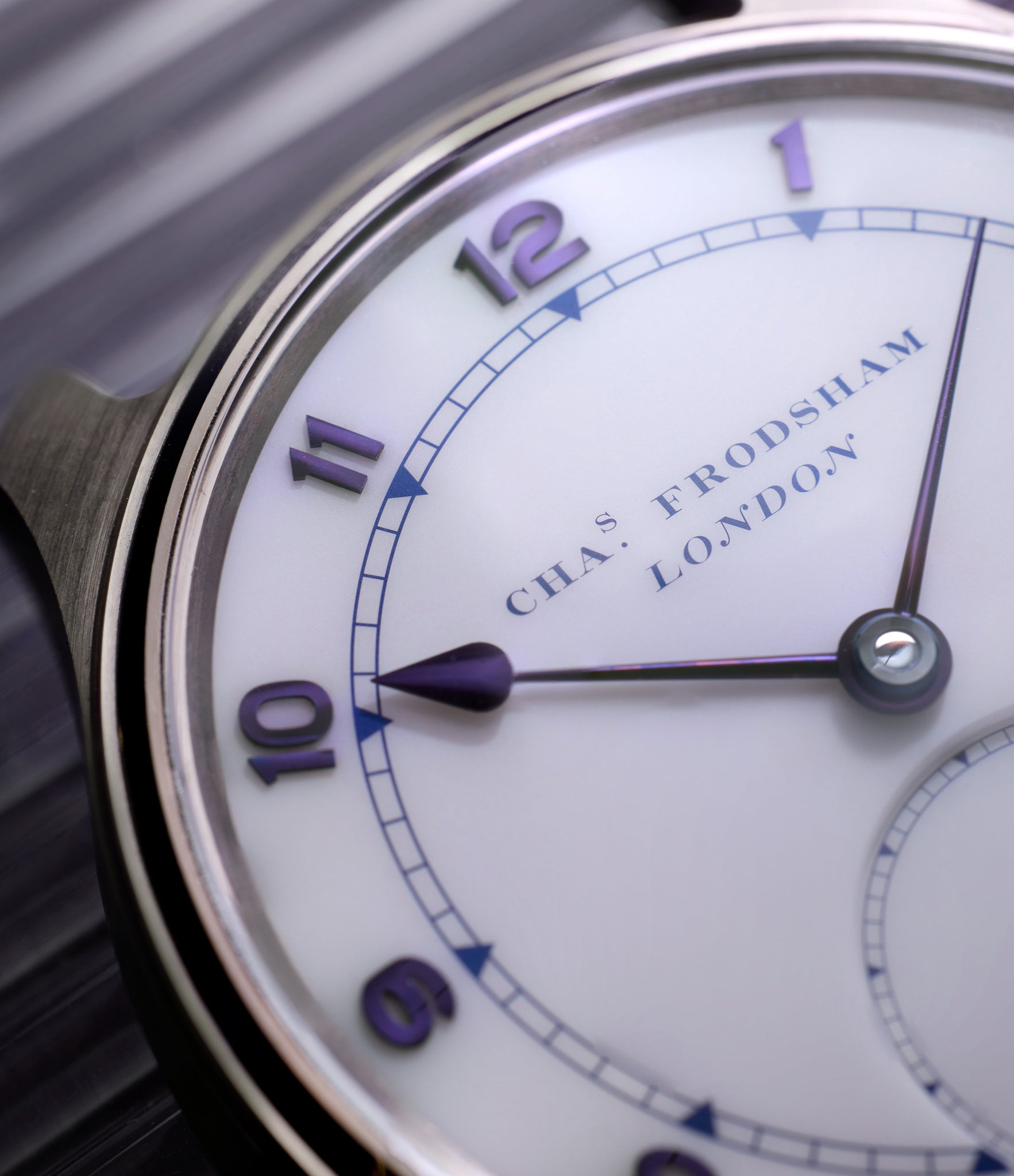 independent watchmaker Charles Frodsham Double Impulse Chronometer  White Gold preowned watch at A Collected Man London