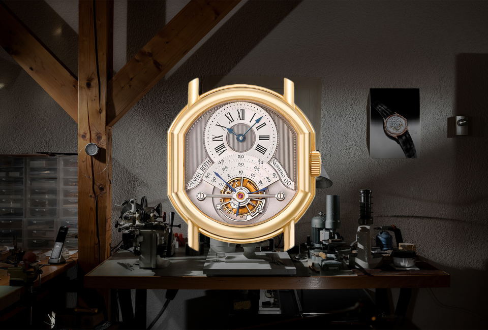 C147 Chronograph | White Gold | Buy rare Daniel Roth – A COLLECTED MAN