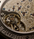 movement shot A. Lange & Söhne 1815 Side Step Wempe 222.049 Platinum preowned watch at A Collected Man London