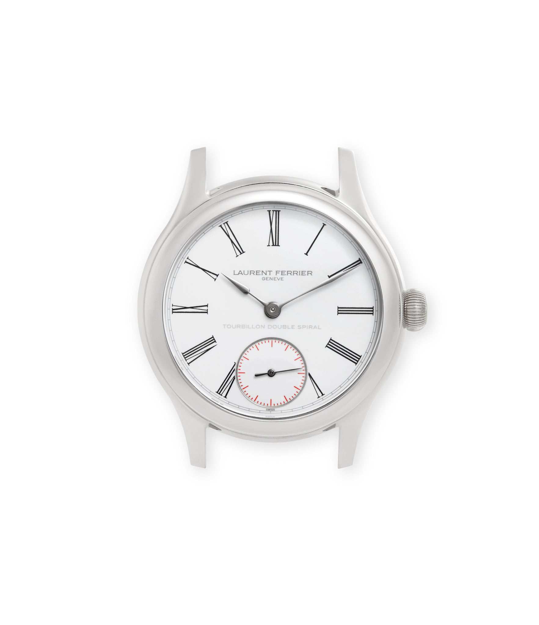 buy Laurent Ferrier Galet Classic Tourbillon Double Spiral   White Gold preowned watch at A Collected Man London