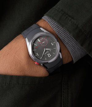 on the wrist Romain Gauthier Continuum  Titanium preowned watch at A Collected Man London
