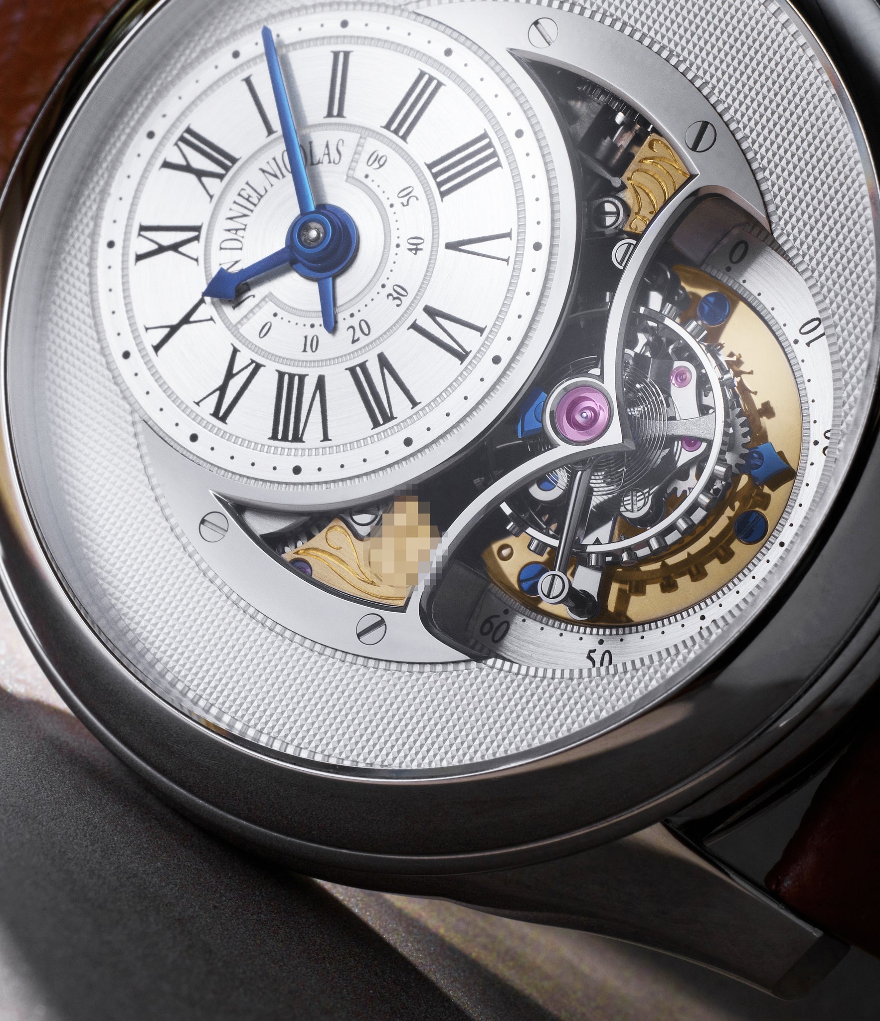 buy Jean Daniel Nicolas Two-Minute Tourbillon R PL Platinum preowned watch at A Collected Man London