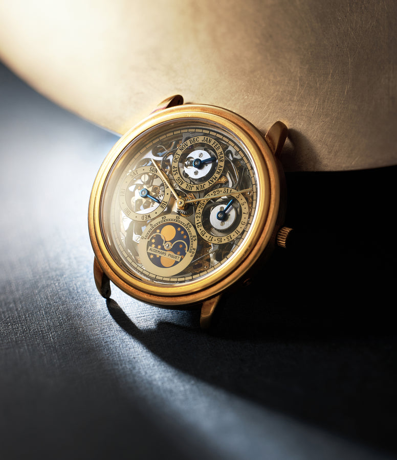 Quantième Perpétuel Skeleton | 25668 | Yellow Gold