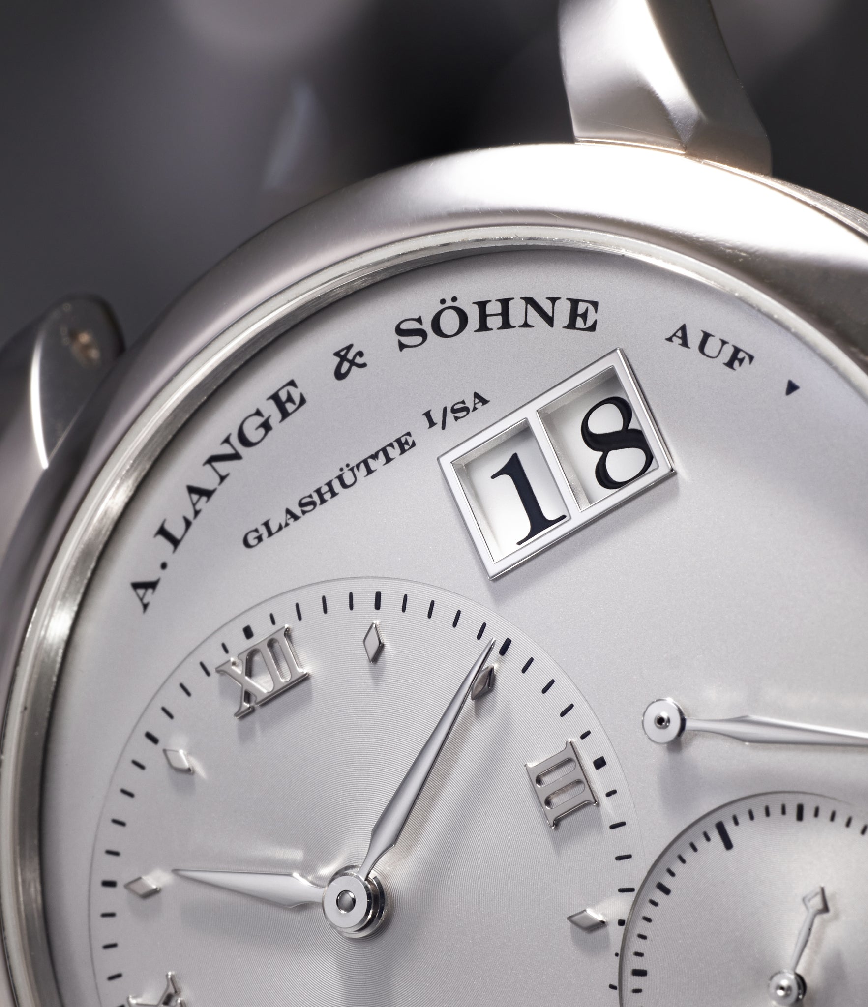 Platinum A. Lange & Söhne Lange 1 101.025  preowned watch at A Collected Man London
