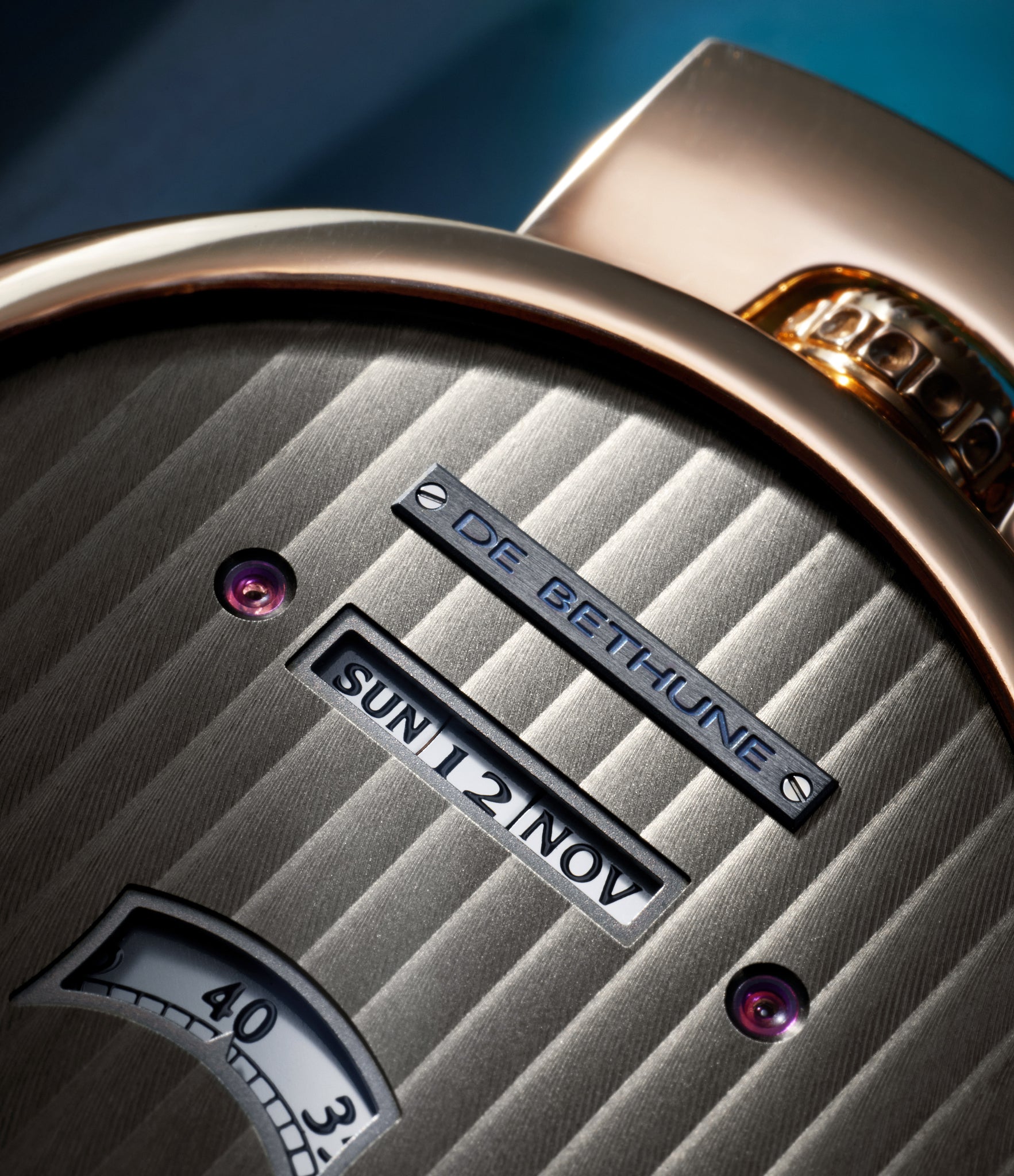 collect De Bethune DBDRS5  Rose Gold preowned watch at A Collected Man London
