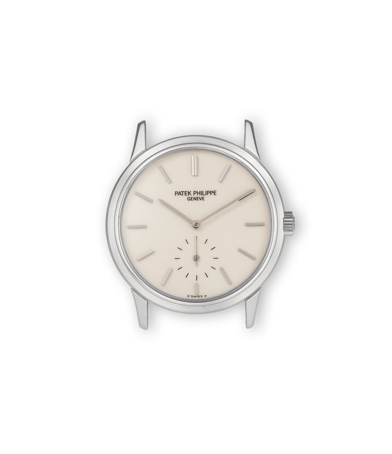 buy Patek Philippe Calatrava 3718A Stainless Steel preowned watch at A Collected Man London