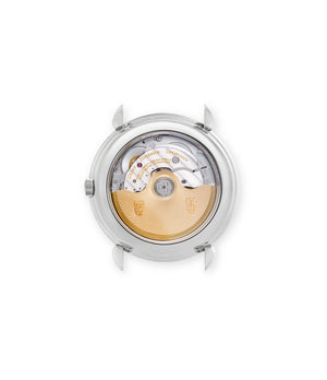 caseback Urban Jürgensen Reference 8  Platinum preowned watch at A Collected Man London