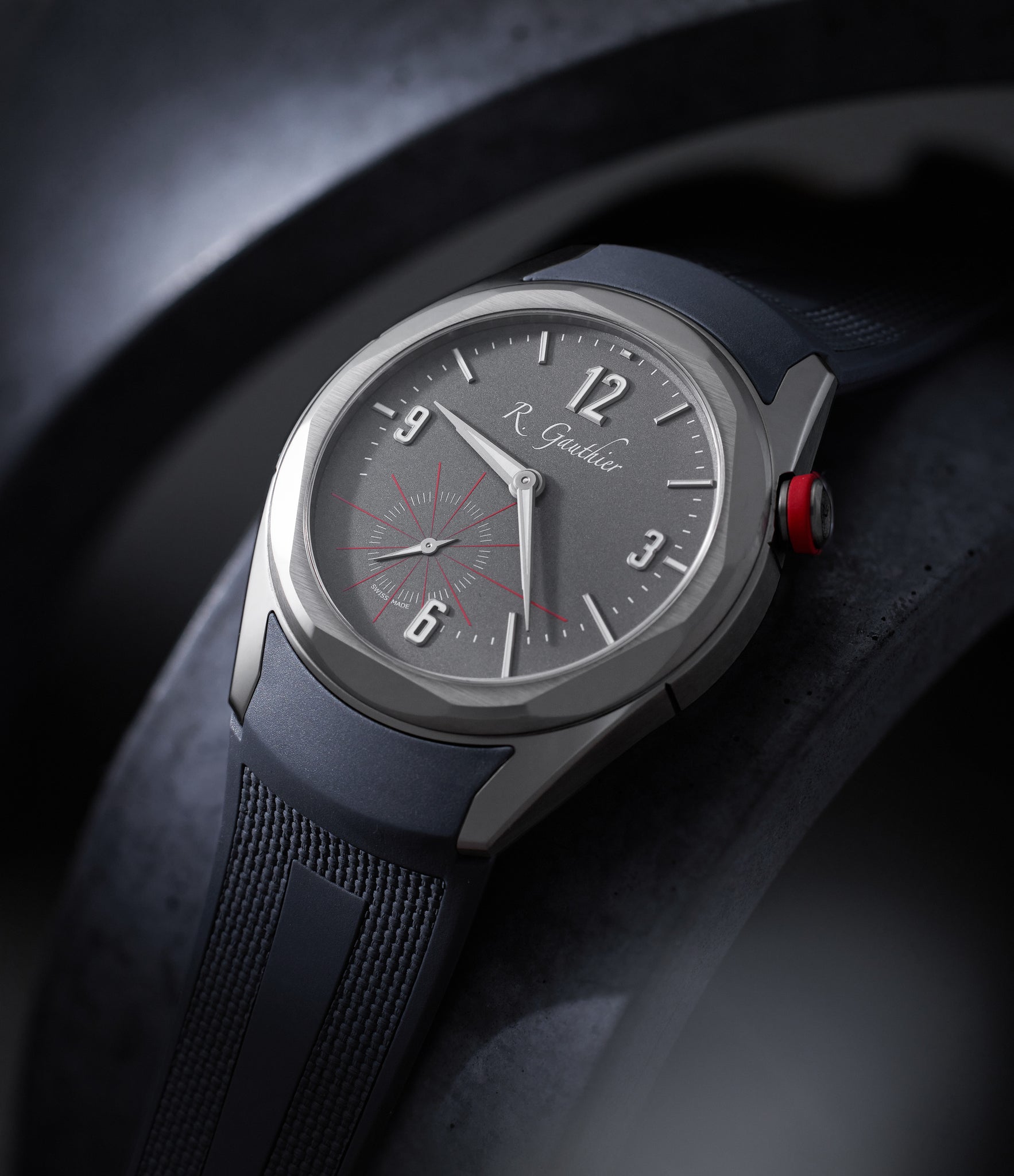 Romain Gauthier Continuum  Titanium preowned watch at A Collected Man London
