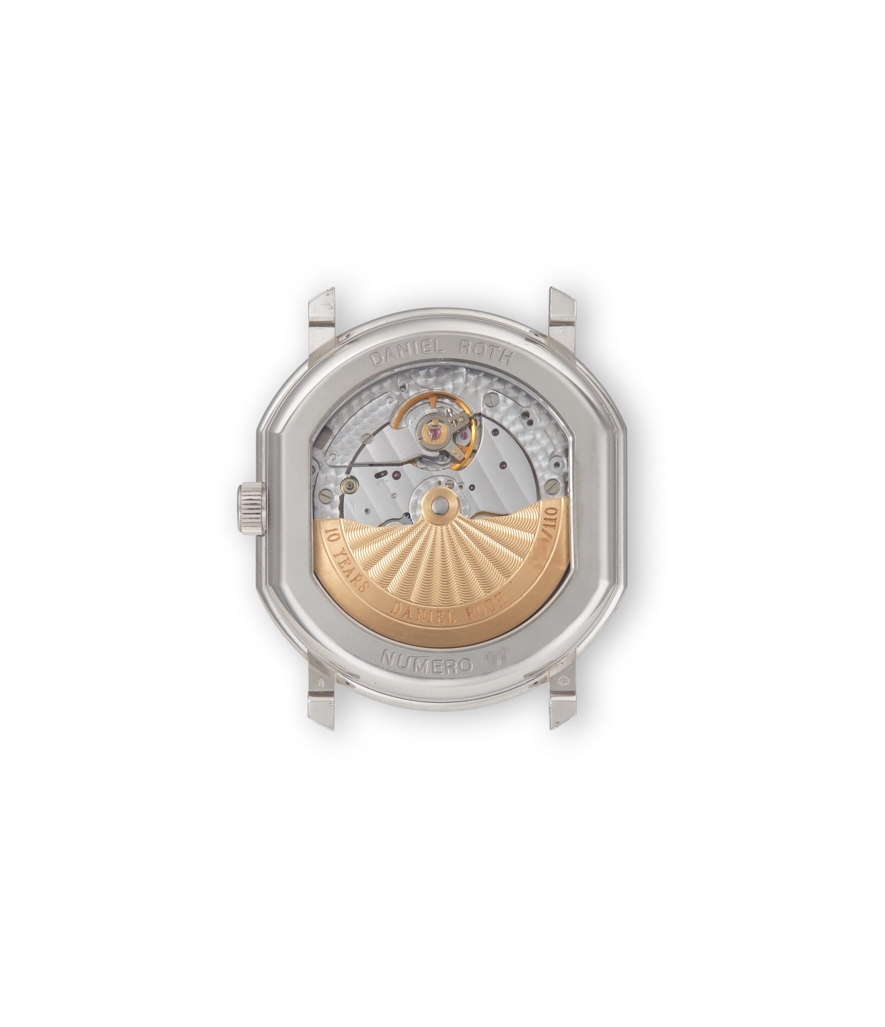 caseback White Gold Daniel Roth 10th Anniversary Papillon   preowned watch at A Collected Man London
