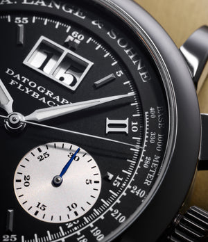 selling A. Lange & Söhne Datograph 403.035F Platinum preowned watch at A Collected Man London